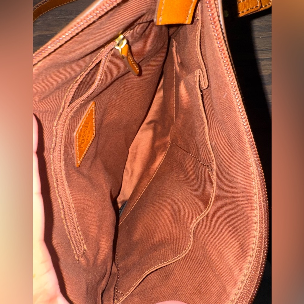 Fossil Medium Brown Crossbody Bag - Picture 5 of 11